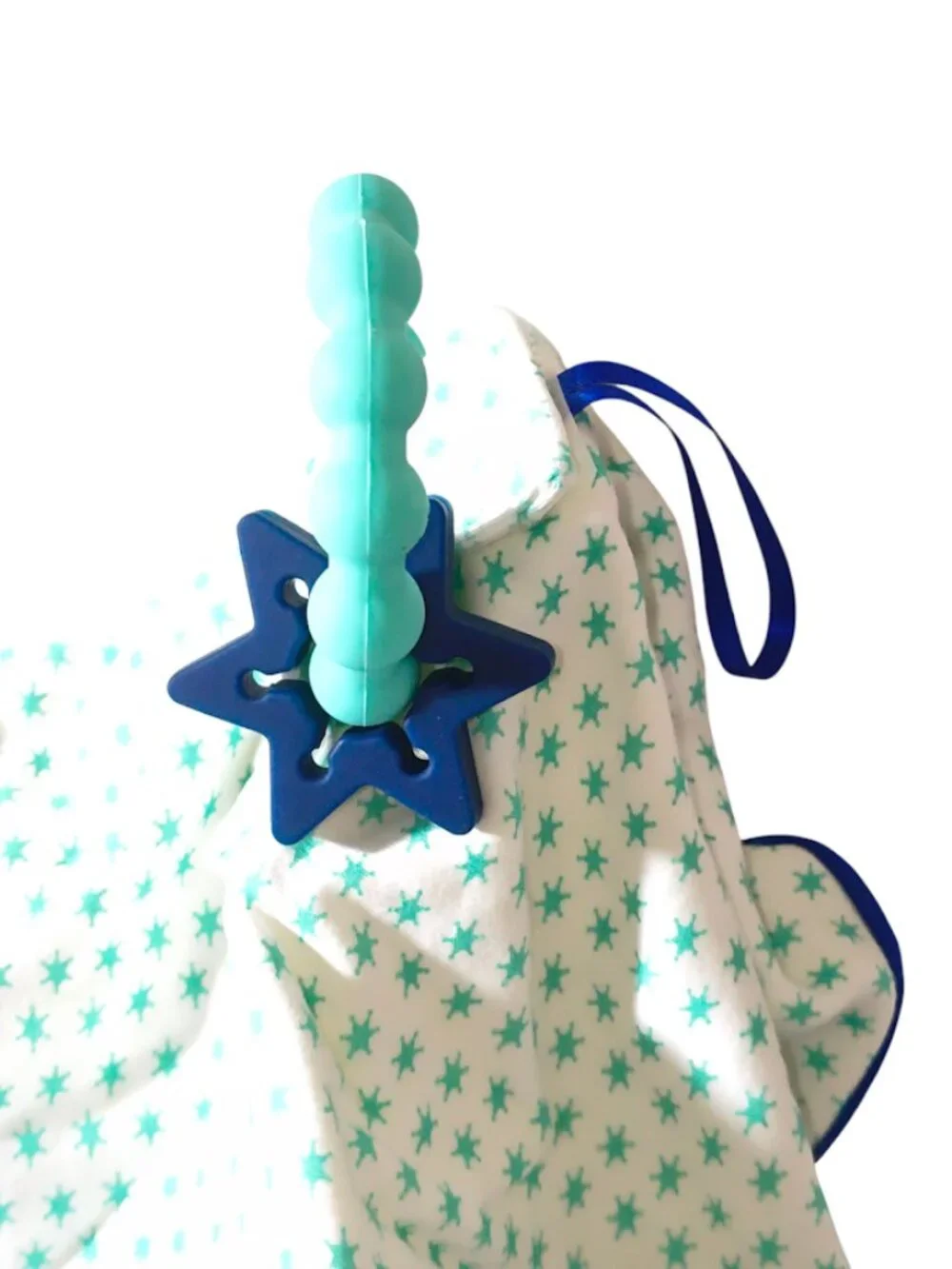 CB GO Star Teether Polka Dot Lovey Security Blanket 11